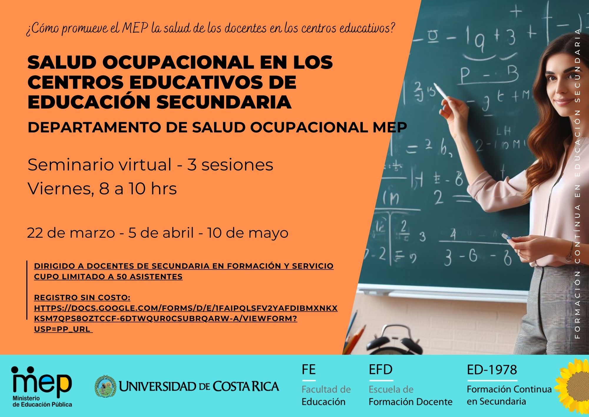 Seminario virtual sobre Salud Ocupacional
